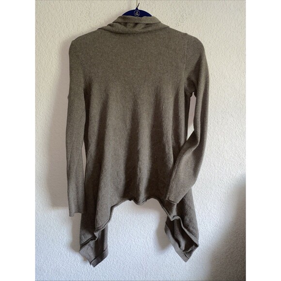 GAP Alpaca Blend Waterfall Open Cardigan Sweater Knit Long Sleeve S Cottage - Picture 8 of 10